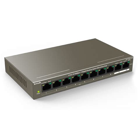 Tenda TEF P W Port Mbps Port Gigabit Switch With Port PoE TEF P W