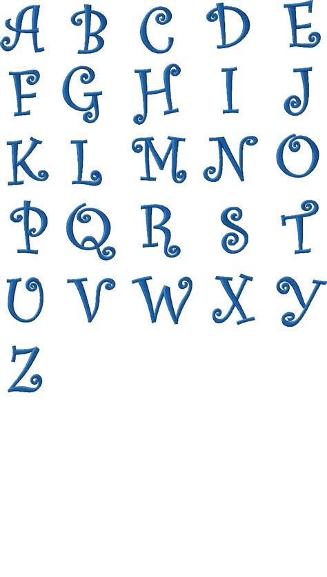 All freebies free fonts free svgs free graphics free embroidery. Curlz Free Machine Embroidery Font Set - Daily Embroidery