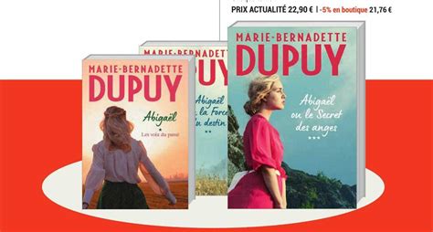 Promo Marie-bernadette Dupuy chez France Loisirs Vacances - iCatalogue.fr