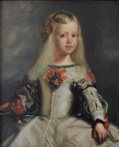 retrato de la infanta margarita velasquez grand peintre peintre portraits