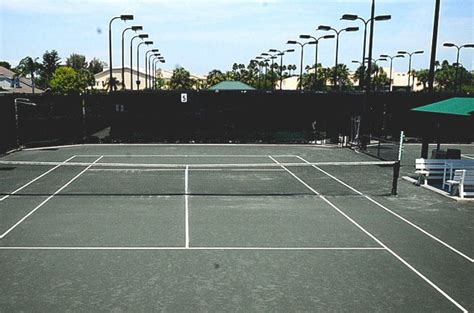 How To Install Tennis Court Equipment Har Tru
