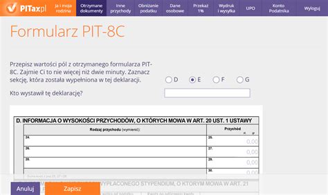 Jeżeli w danym roku podatkowym podatnik uzyskałby jednocześnie przychody, które są wykazywane. Formularz PIT-37 · Pomoc w rozliczeniu PIT - PITax.pl ...