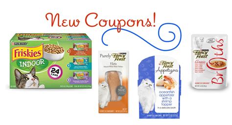 Coupon automatically applies during checkout. Printable Coupons: Save $6.00 on Friskies and Fancy Feast ...