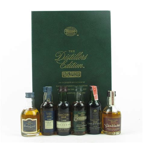 Classic Malt Distillers Edition 6 X 5cl Whisky Auctioneer