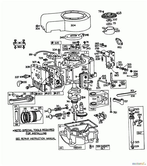 Briggs And Stratton Wiring Diagram 16 Hp 402707 1205 01