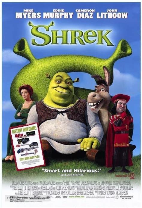 Shrek 2001 Movie Poster