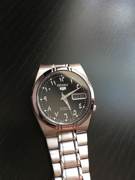 Fs Rare Seiko 5 Snk063j5 Arabic Dial And Daydate 100 Mywatchmart