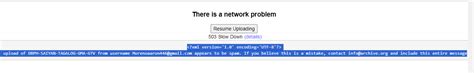 Internet Archive Forums There Is A Network Problem Slow Down