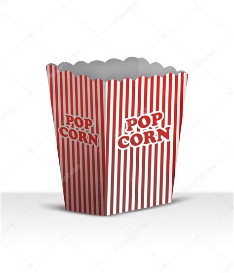 Blank Popcorn Box — Stock Photo © Seenivas 3397544