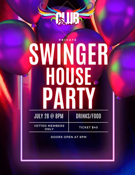 Summer Swinger House Party Please Join The Discord To Become A Vetted Member More Details