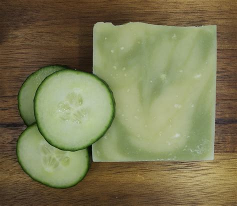Fresh Cucumber Handmade Saf Soap Etsy Uk
