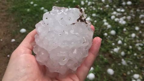 Brisbane Weather Uq Academics Study Giant Hail That Caused Widespread