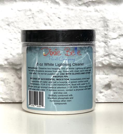 white lightning cleaner by dixie belle white mica