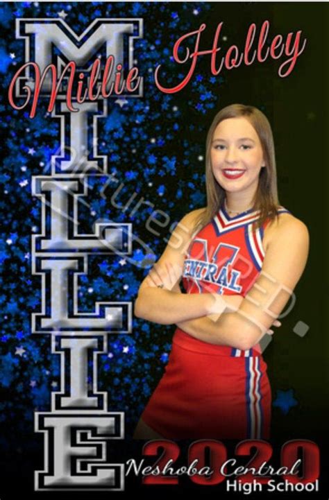 Printed Vinyl Cheer Leader Custom Sports Banner Senior | Etsy | Sport