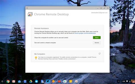 First things first, you need chrome remote desktop on both machines you choose to utilize: Chromebook power tips: How to work smarter online and ...