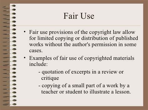 Fair Use Presentation La Francis