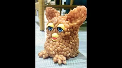 This Furby I Saw Is Made Out Of Beans Youtube