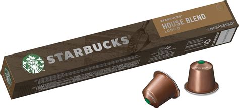 Starbucks By Nespresso House Blend Coffee Pods Capsules Amazon Com