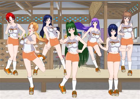 12 Nin No Onna Girls Hooters No 1 By Quamp On Deviantart