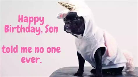 Funny Happy Birthday Son Meme
