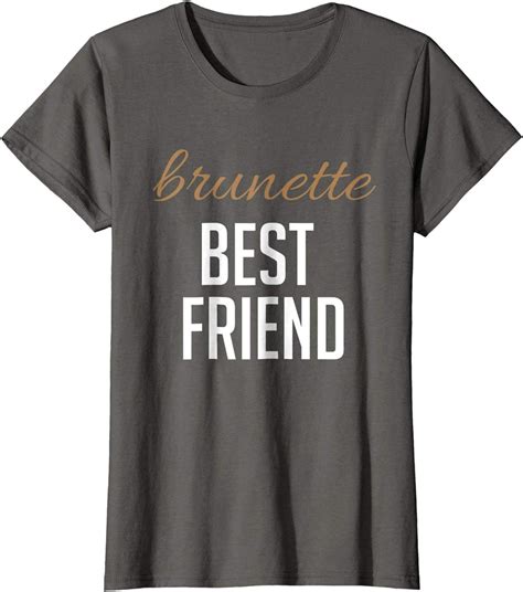 Blonde Brunette Best Friend T Shirts Matching Bff Outfits Clothing