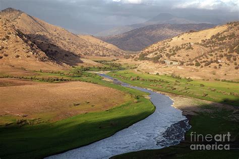 Kaweah River At The Town Of Three Rivers Tulare County Photograph By