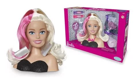 Barbie Menina Busto Styling Head Pupee Original Mattel Ano Parcelamento Sem Juros
