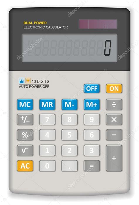 Office Calculator — Stock Vector © Scanrail 4541456