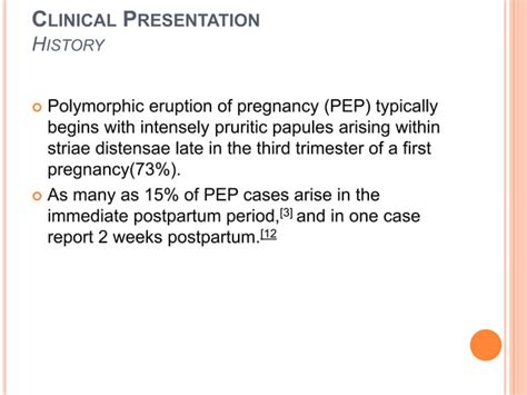 Pregnancy Induced Prurituspolymorphic Eruption Of Pregnancypep