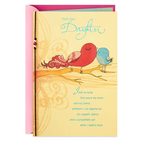 So Lucky So Loved Mothers Day Card For Mom From Daughter Greeting Cards Hallmark