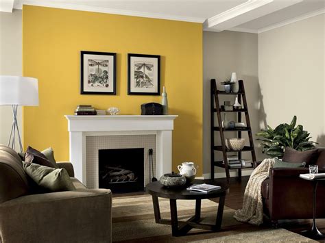 Incredible Grey And Yellow Walls With Diy Home Decorating Ideas