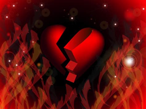 Broken heart, valentine background free vector. Broken Heart Backgrounds Wallpapers