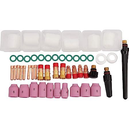 Qaqgear Pcs Tig Welding Torch Stubby Gas Lens Glass Cup Kit For