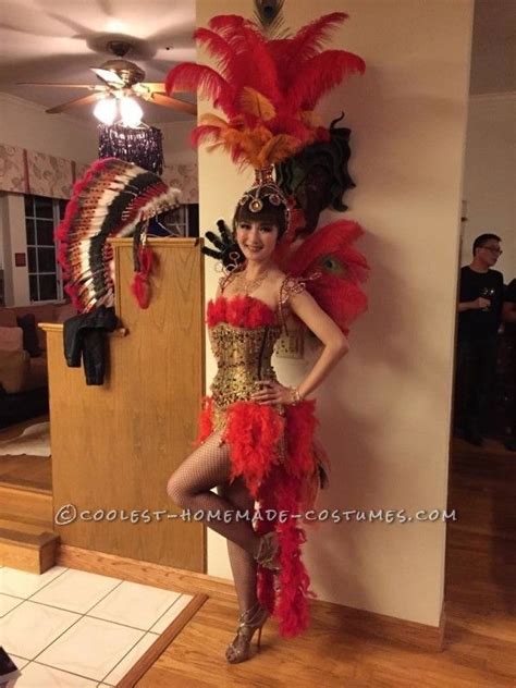 Beautiful Las Vegas Showgirl Costume Showgirl Costume Samba Costume