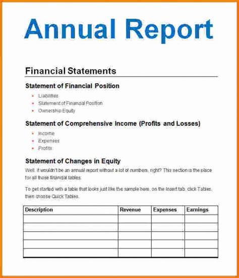 Company Report Sample Business Report Templates