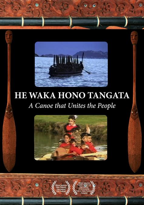 DVD He Waka Hono Tangata A Canoe That Unites The People