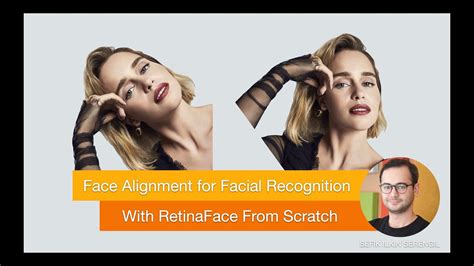 Face Alignment For Facial Recognition From Scratch Youtube