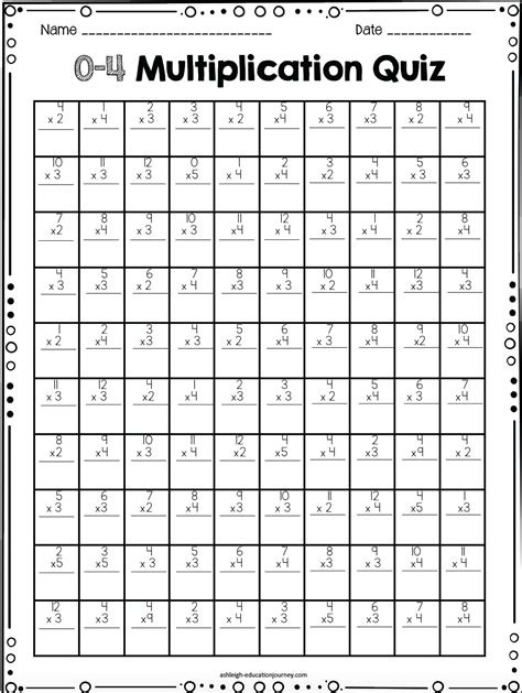 Multiplication Facts For Upper Elementary Students Class Math