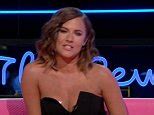 Caroline Flack Accidentally Flashes Her Tit Tape In Reunion Show