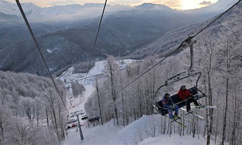 Skiing In Sochi Russias 2014 Winter Olympic Games Resort Remains A