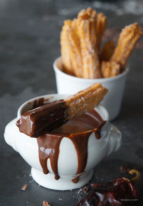Churros With Chocolate Sauce Daisys Kitchen
