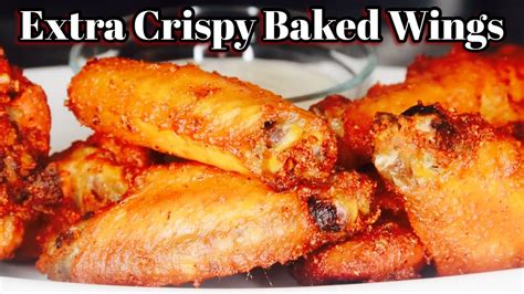 the secret to crispy oven baked chicken wings youtube