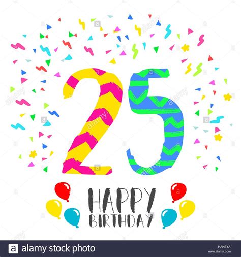 Buon Compleanno 25 Anni - Buono Compelanno Collection Immagini