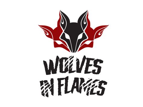 Logo Wolves In Flames By Ondřej Dokoupil On Dribbble