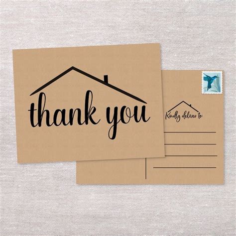 60% off with code xmasjuly2021. Real Estate Postcard Thank You Cards Greeting Cards Real | Etsy | Real estate postcards, Real ...