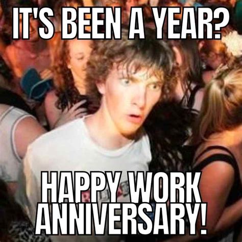 Happy Year Work Anniversary Meme Funny Dirigenteraccoonline Sexiezpicz Web Porn