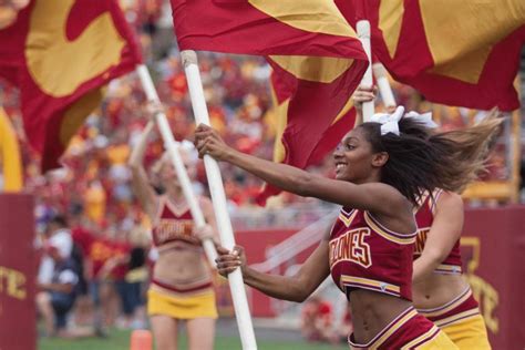 Cheerleaders And Dancers Lead Iowa State Iowa State Daily