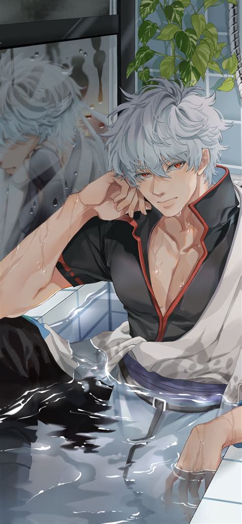 Sakata Gintoki Gintama Zerochan Anime Image Board Iphone Wallpapers