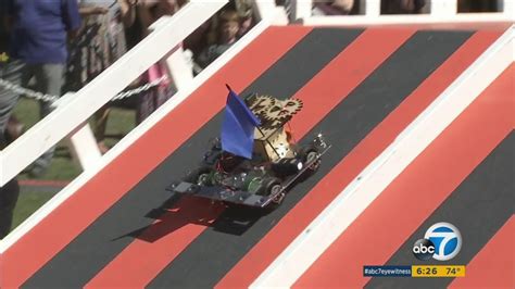 Caltech Engineering Students Build Obstacle Course Crushing Robots