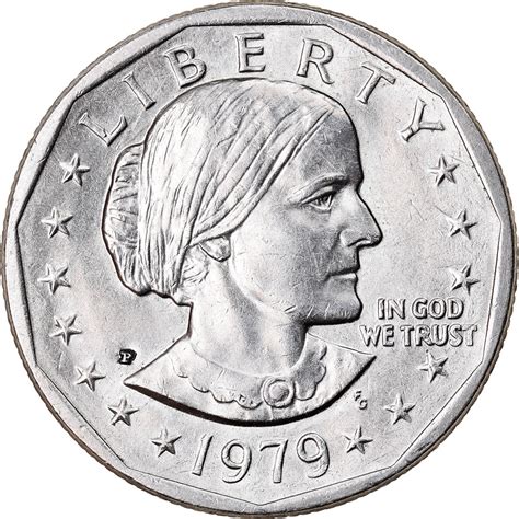 But it was similar to a quarter and the public was not impressed. Coin, United States, Susan B. Anthony Dollar, Dollar, 1979 ...